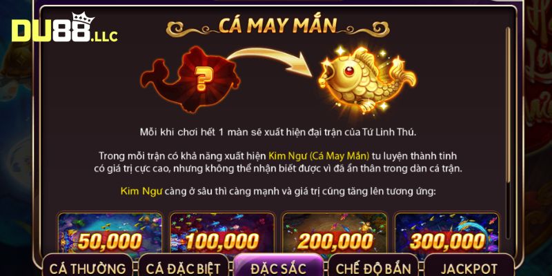 Xuất hiện cá may mắn với nhiều phần thưởng hấp dẫn