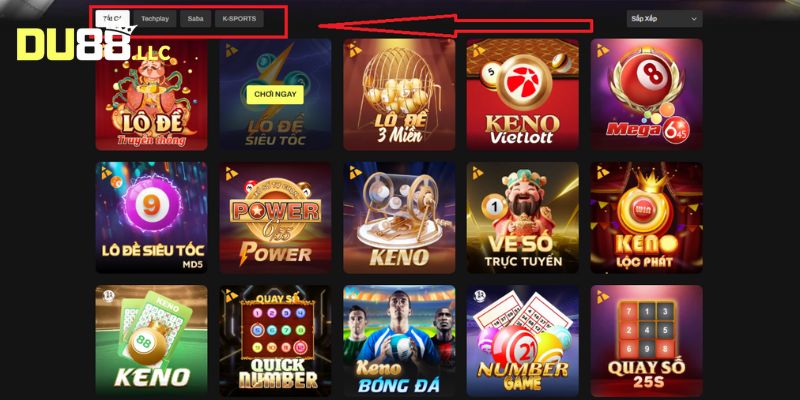Nhà cái hợp tác cùng nhà cung cấp game xổ số nổi tiếng